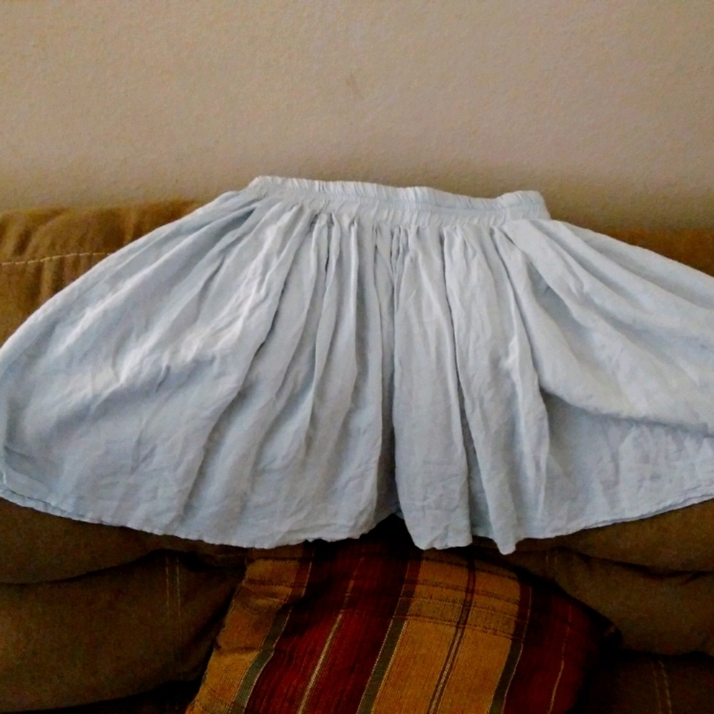 Brandi Melville Light Blue Lima skirt